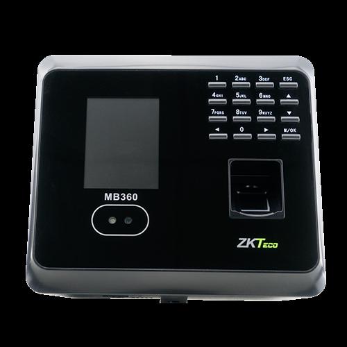 ZKTECO MB360ID - Control de Acceso y Asistencia / 1500 Rostros / 2000 Huellas / 2000 Tarjetas  ID 12