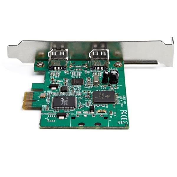 StarTech.com Adaptador Tarjeta FireWire PCIe de 2 Puertos - Firewire 1394a