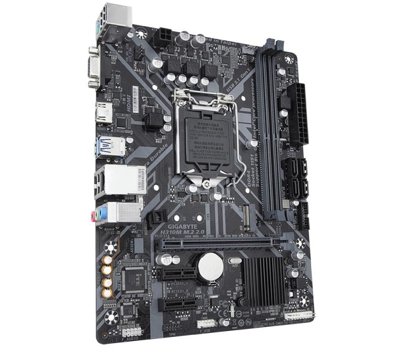 Gigabyte H310M M.2 2.0 placa base LGA 1151 (Zócalo H4) Intel H310 Express