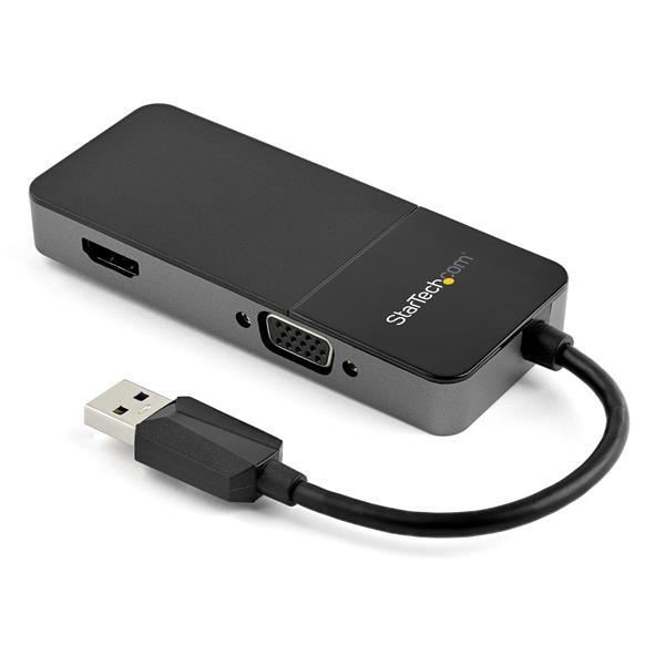 StarTech.com Adaptador de Video USB 3.0 a HDMI y VGA - 4K 30Hz