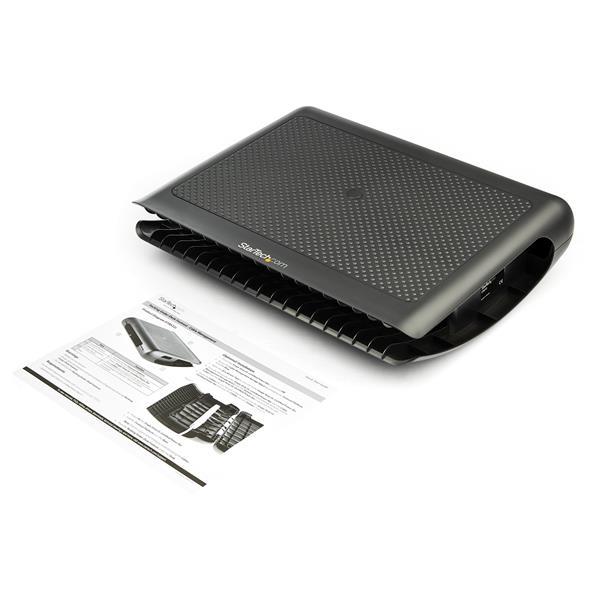 StarTech.com Reposapiés Ergonómico Mecedor con Gestión de Cableado Integrado