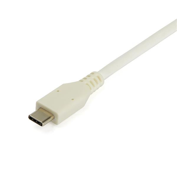 StarTech.com Adaptador USB Tipo C a Ethernet con puerto USB Extra - Blanco
