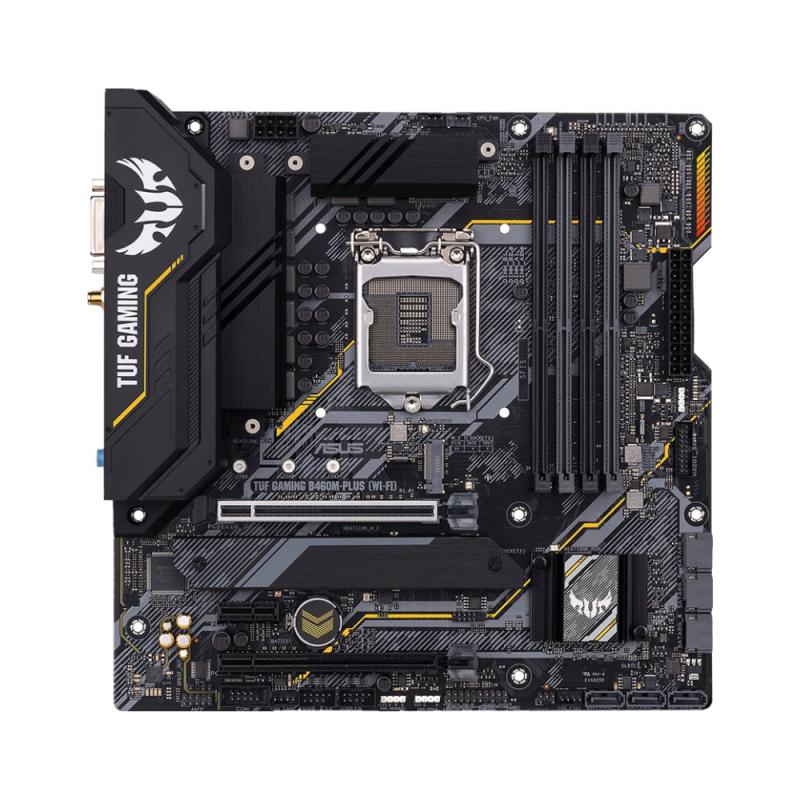 ASUS TUF GAMING B460M-PLUS (WI-FI) placa base LGA 1200 Micro ATX Intel B460
