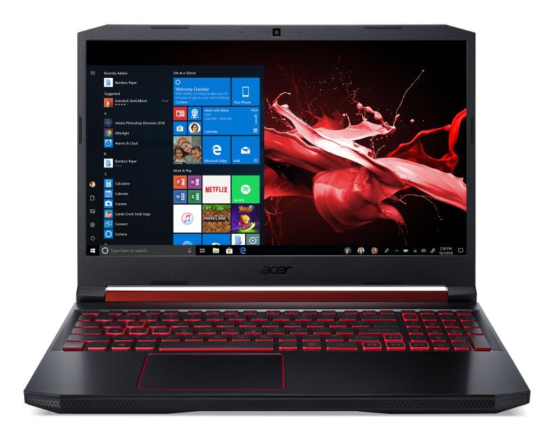 Acer Nitro 5 AN515-43-R261 Computadora portátil Negro 39.6 cm (15.6") 1920 x 1080 Pixeles AMD Ryzen