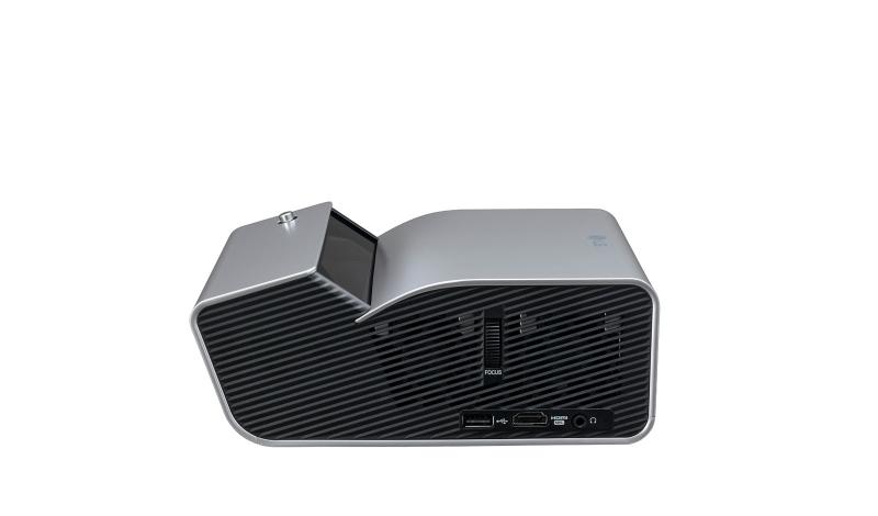LG PH450U video proyector 450 lúmenes ANSI DLP WXGA (1280x720) 3D Proyector portátil Negro, Plata