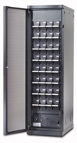 APC SYMMETRA BATTERY FRAME unidad de fuente de alimentación Negro