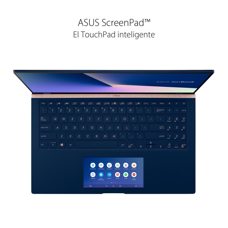 ASUS ZenBook 15 UX534FTC-A8068T laptop Computadora portátil Azul 39.6 cm (15.6") 1920 x 1080 Pixele