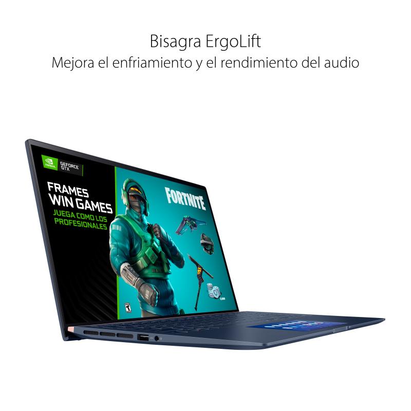 ASUS ZenBook 15 UX534FTC-A8068T laptop Computadora portátil Azul 39.6 cm (15.6") 1920 x 1080 Pixele