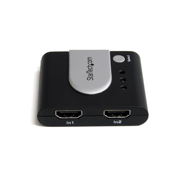 StarTech.com Interruptor Automático de Video HDMI 2 puertos - Switch Conmutador Dos Salidas