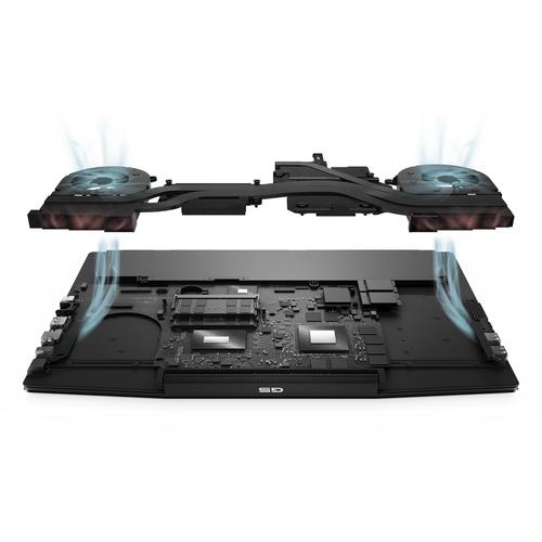 DELL G5 5500 Computadora portátil Negro 39.6 cm (15.6") 1920 x 1080 Pixeles Intel® Core™ i7 de 1