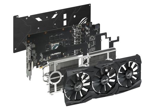 ASUS ROG-STRIX-RX580-O8G-GAMING tarjeta gráfica AMD Radeon RX 580 8 GB GDDR5