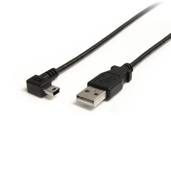StarTech.com USB2HABM6RA cable USB 1.8 m 2.0 USB A Mini-USB B Negro