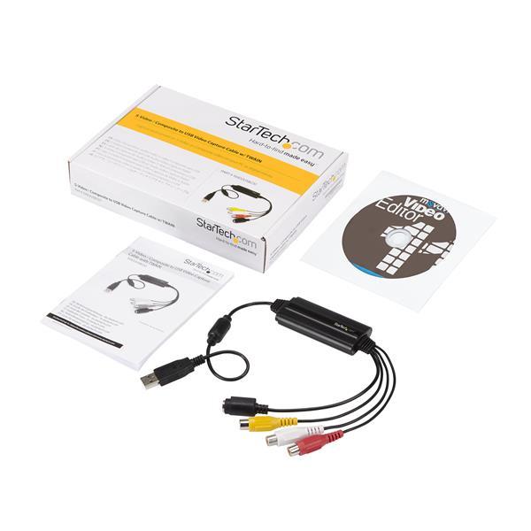 StarTech.com SVID2USB232 convertidor de vídeo 720 x 576 Pixeles