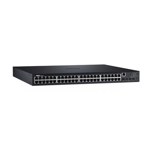 DELL N1548P Gestionado L3 Gigabit Ethernet (10/100/1000) Negro 1U Energía sobre Ethernet (PoE)