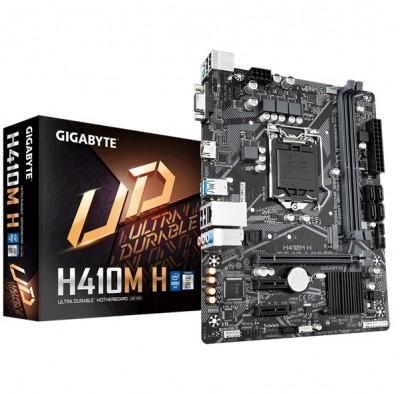 Motherboard GIGABYTE H410M - DDR4, Intel, LGA 1200, Micro ATX