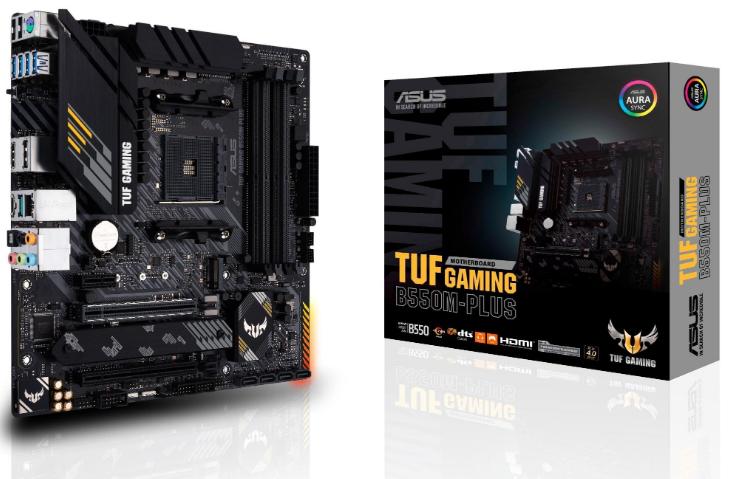 ASUS TUF GAMING B550M PLUS (WI-FI) Enchufe AM4 Micro ATX AMD B550