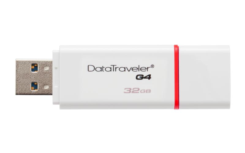 Kingston Technology DataTraveler G4 unidad flash USB 32 GB USB tipo A 3.2 Gen 1 (3.1 Gen 1) Rojo, Bl