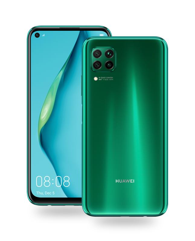Huawei P40 lite 16.3 cm (6.4") 6 GB 128 GB SIM dual 4G USB Tipo C Verde Android 10.0 4200 mAh