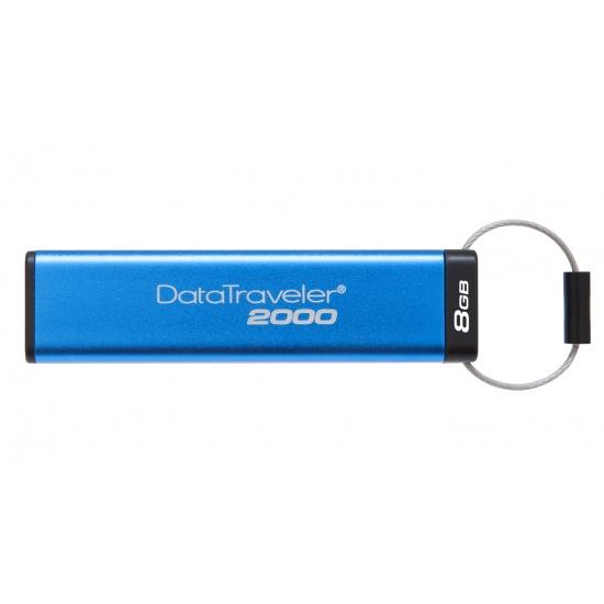 Kingston Technology DataTraveler 2000 8GB unidad flash USB USB tipo A 3.2 Gen 1 (3.1 Gen 1) Azul