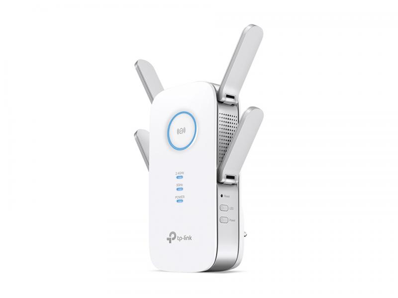 TP-LINK RE650 extensor de red Transmisor de red 10,100,1000 Mbit/s Blanco
