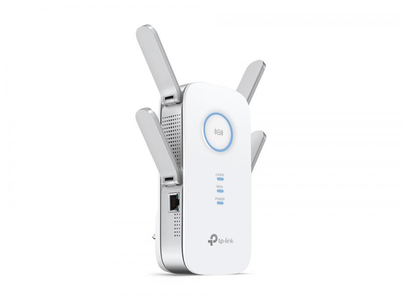 TP-LINK RE650 extensor de red Transmisor de red 10,100,1000 Mbit/s Blanco
