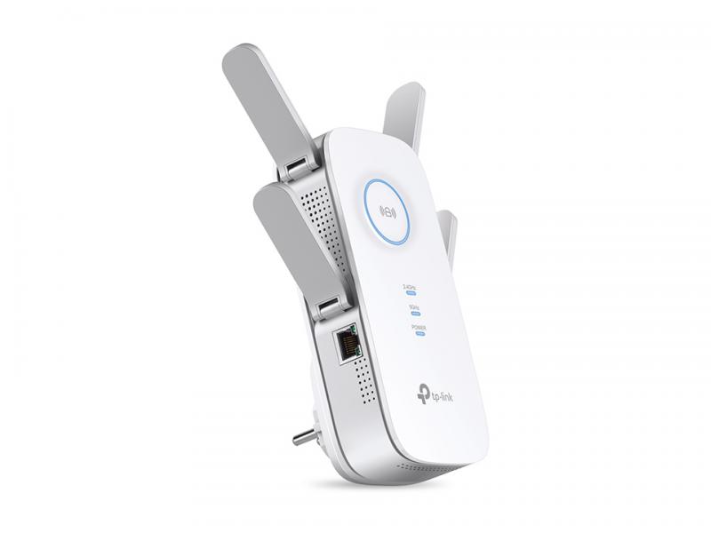 TP-LINK RE650 extensor de red Transmisor de red 10,100,1000 Mbit/s Blanco