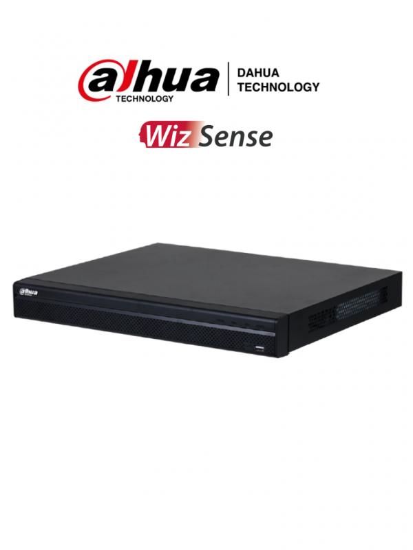 DAHUA NVR4208-8P-4KS2/L - NVR de 8 Canales 4k/ Serie Lite/ 128 MBPS/ 8 Puertos PoE/ H.265+/ 2 Bahía