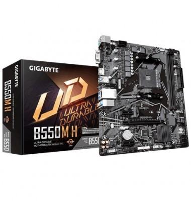 Motherboard GIGABYTE B550M - DDR4, AMD, Socket AM4, Micro ATX