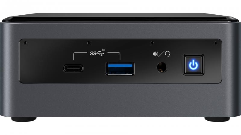 Intel NUC BXNUC10I5FNH1 PC/estación de trabajo barebone i5-10210U 1.6 GHz UCFF Negro BGA 1528