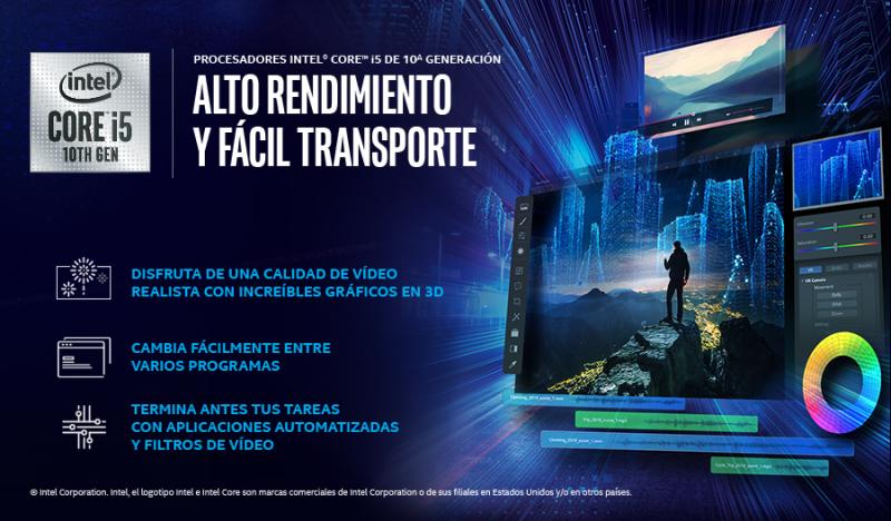 Intel NUC BXNUC10I5FNH1 PC/estación de trabajo barebone i5-10210U 1.6 GHz UCFF Negro BGA 1528