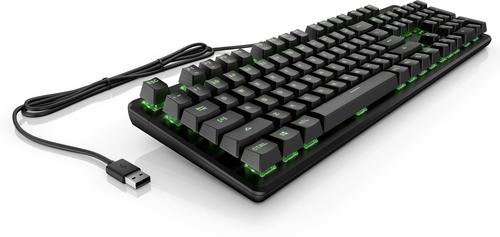 HP Pavilion Gaming Keyboard 500 teclado USB Negro
