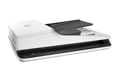 HP Scanjet Pro 2500 f1 1200 x 1200 DPI Escáner de base plana y ADF Negro, Blanco A4