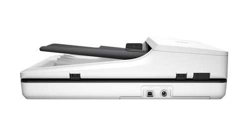 HP Scanjet Pro 2500 f1 1200 x 1200 DPI Escáner de base plana y ADF Negro, Blanco A4