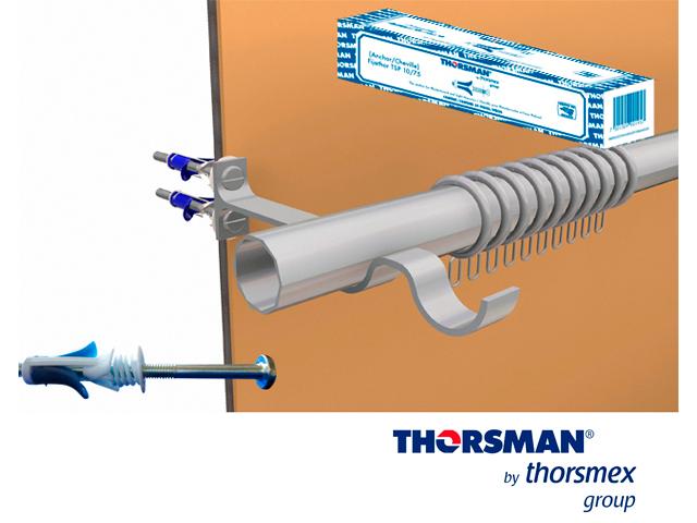 FIJATHOR TSP PARA PANEL DE YESO 3/8 C/TORNILLO THORSMAN 2208-06025 CAJA CON 25PIEZAS