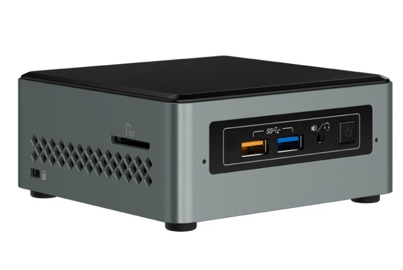 Intel NUC BOXNUC6CAYSAJ PC Intel Celeron J J3455 2 GB DDR3L-SDRAM 32 GB eMMC Negro, Gris Mini PC Win