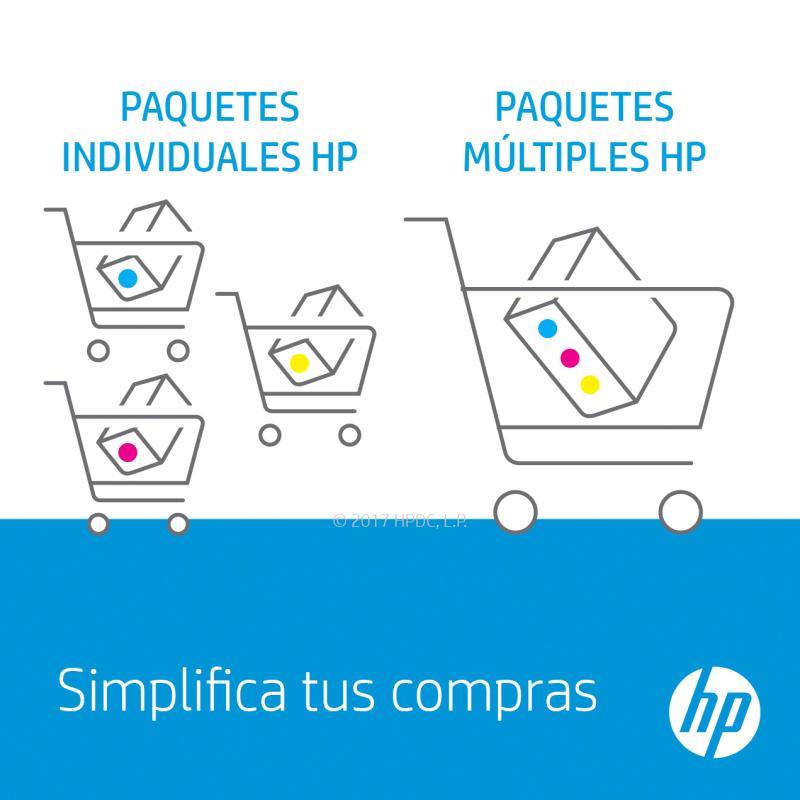 HP 202X 1 pieza(s) Original Amarillo