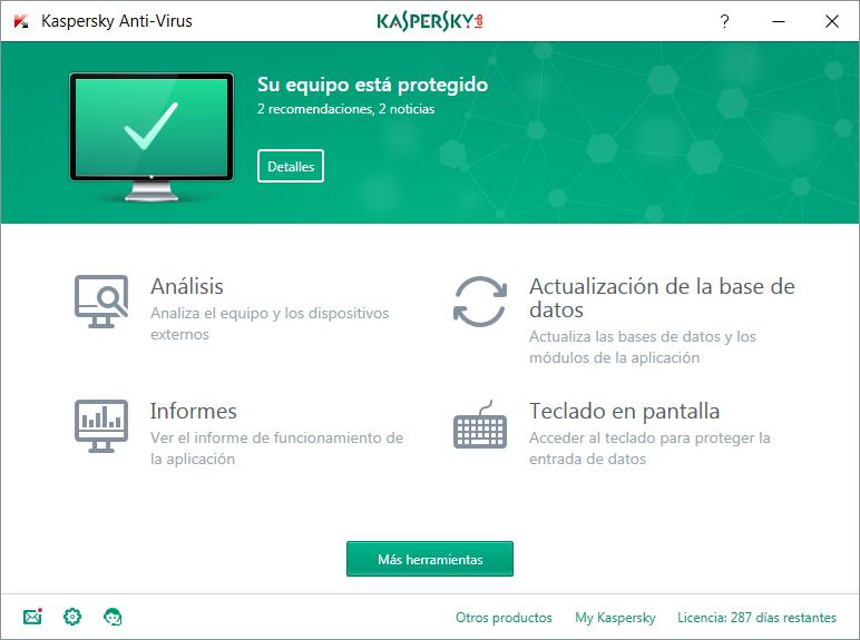 Kaspersky Lab Anti-Virus 2017 Español Licencia básica 5 licencia(s) 1 Año(s)