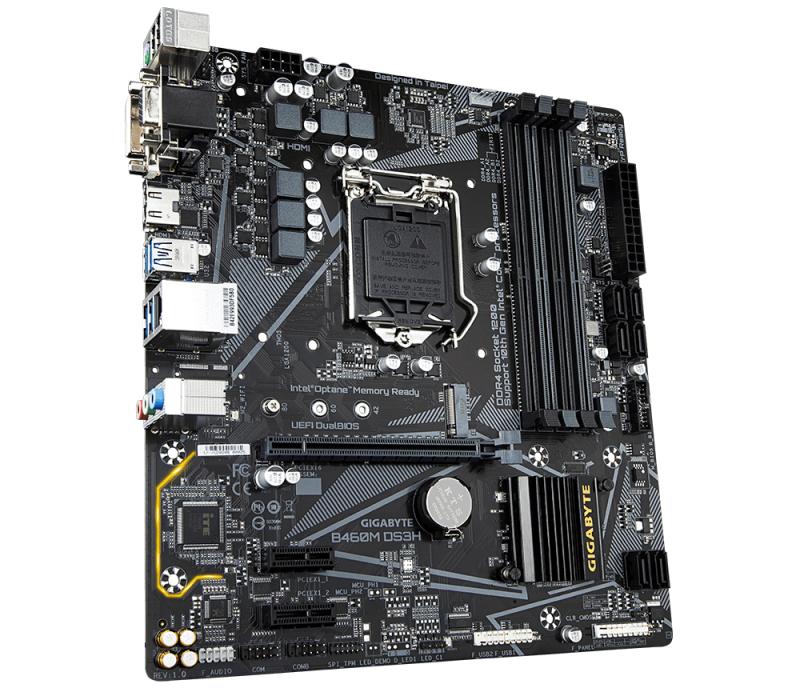 Gigabyte B460M DS3H placa base LGA 1200 Micro ATX