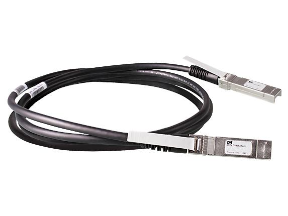 HP 10G SFP+ to SFP+ 3m Direct Attach Copper cable de InfiniBand SFP+ Negro
