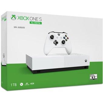 CONSOLA XBOX ONE S 1TB ALL DIGITAL REFURBISHED CAJA MALTRATADA 23L-00087