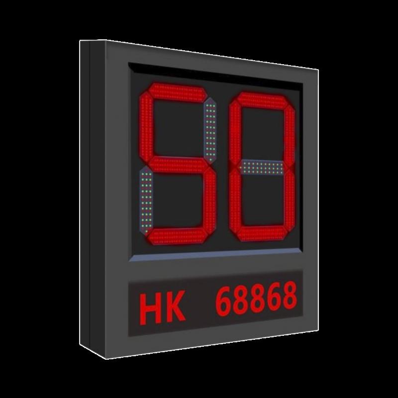 Pantalla LED para Aplicación de Estacionamientos / Indicador de Estados como Exceso de Velocidad, V