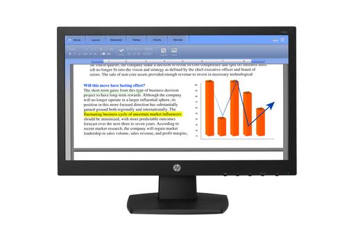 HP V194 47 cm (18.5") 1366 x 768 Pixeles WXGA LED Negro
