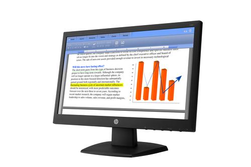 HP V194 47 cm (18.5") 1366 x 768 Pixeles WXGA LED Negro