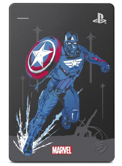 Seagate Game Drive Marvel's Avengers Limited Edition - Captain America disco duro externo 2000 GB Mu