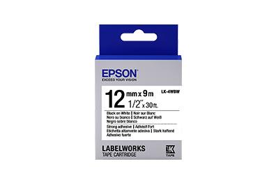 Epson LabelWorks Strong Adhesive LK etiqueta autoadhesiva Azul, Gris, Blanco