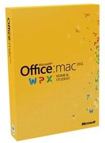 Microsoft Office:mac 2011 Home & Student, x32/64, ESP