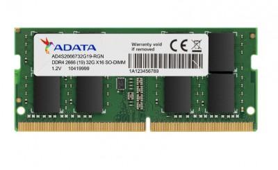 Memoria ADATA AD4S26668G19-SGN - 8 GB, DDR4, 2666 MHz, SO-DIMM