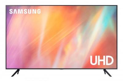 Pantalla Samsung Led 75 pulgadas UN75AU7000FXZX UHD Smart 4K - Diseño Flat serie 7. Resolución: 38