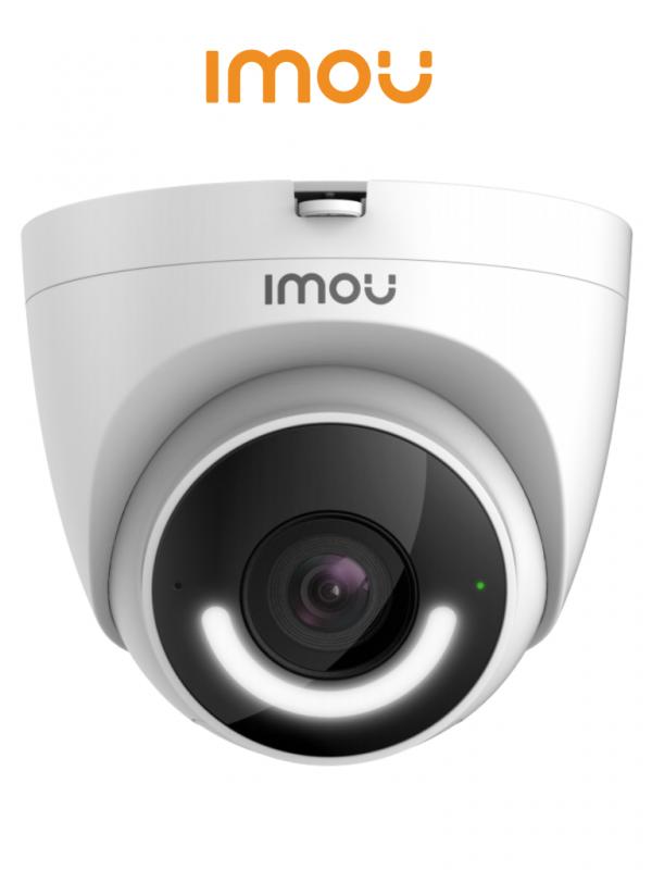 IMOU Turret - Camara IP Domo Wifi de 2 Megapixeles/ Disuasión activa/ Sirena Integrada/  Led de Alt