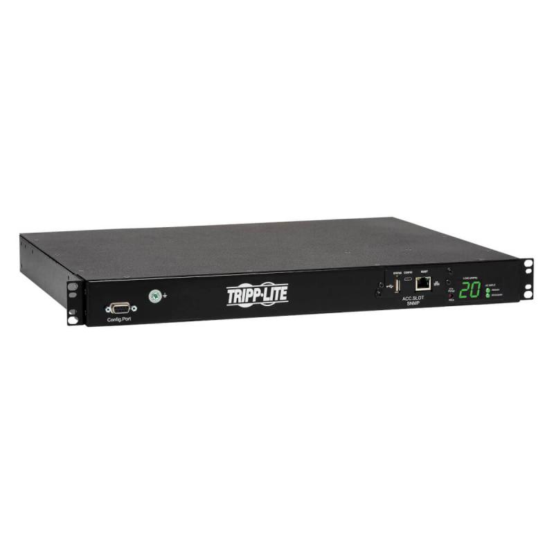 Tripp Lite PDUMH20HVATNET PDU Monofásico Controlable con Switch de Transferencia Automática 3.8kW,